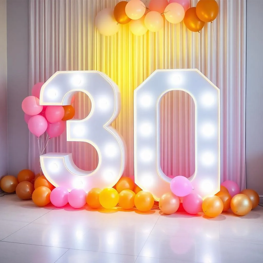 LED Marquee Numbers